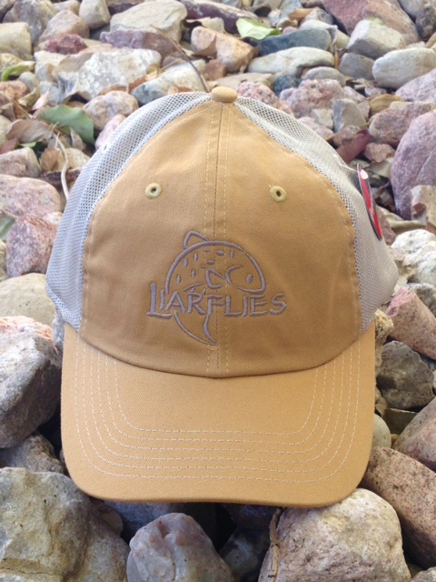 Liarflies: Gold Big Fish Trucker Hat