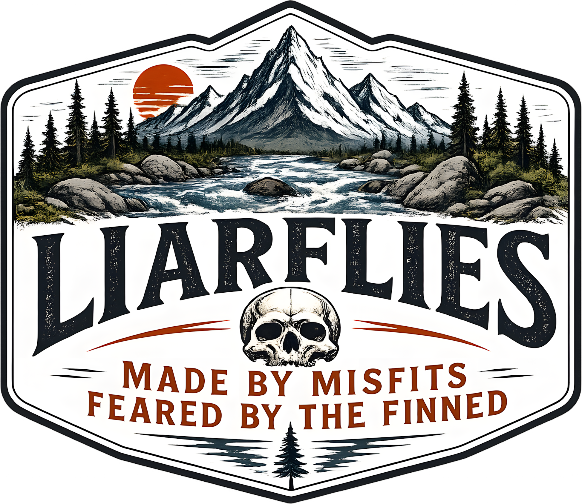 Liarflies Mountain Badge